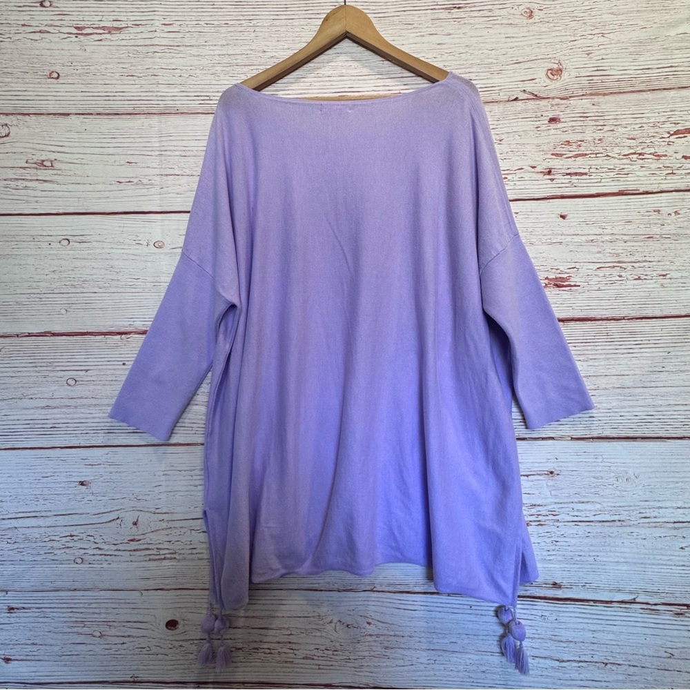 Lilly Pulitzer Elba Sweater in Lilac Freesi Sz XL - Picture 12 of 12